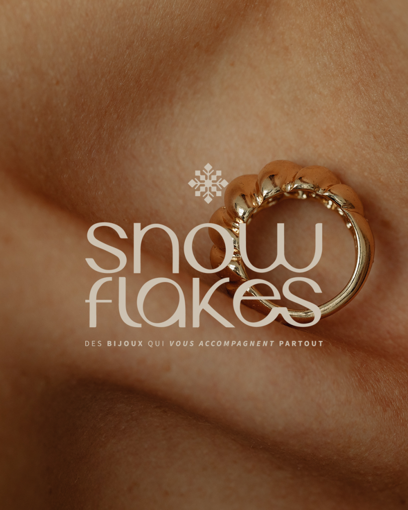 snowflakes identité visuelle